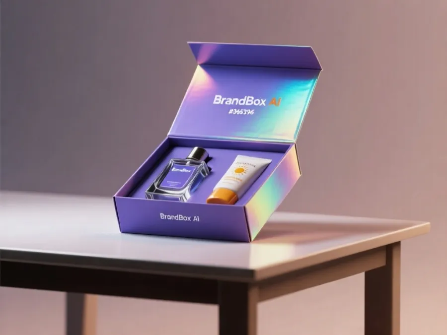 Holographic box render